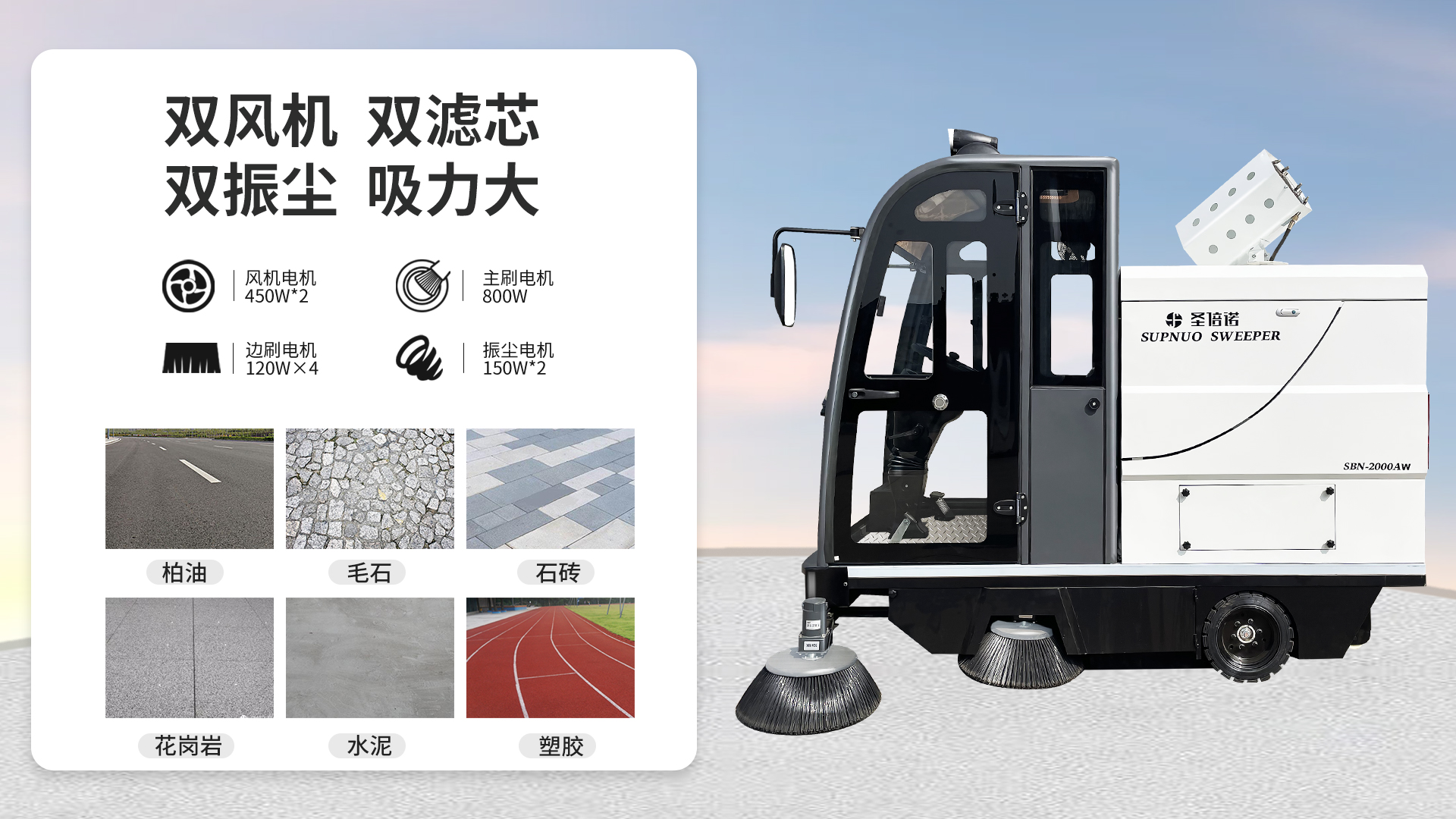 杭州电动扫地车的优势与应用场景